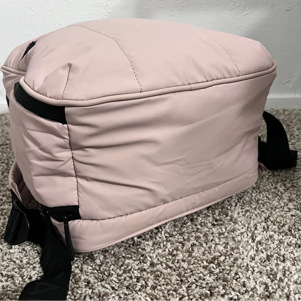 Calpak Luka Laptop Backpack Pink Rose Quartz 15" - Picture 3 of 10